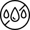 Moisture protection icon