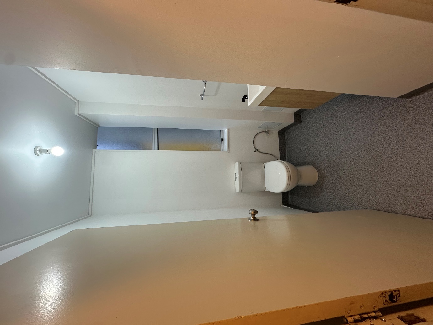 modernised bathroom after