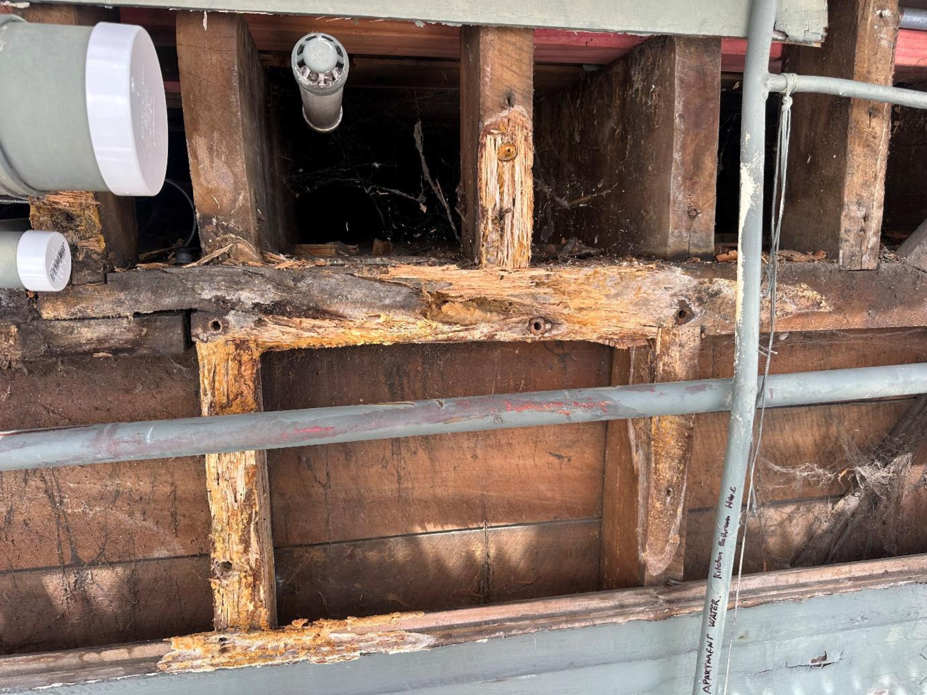 rotten structure